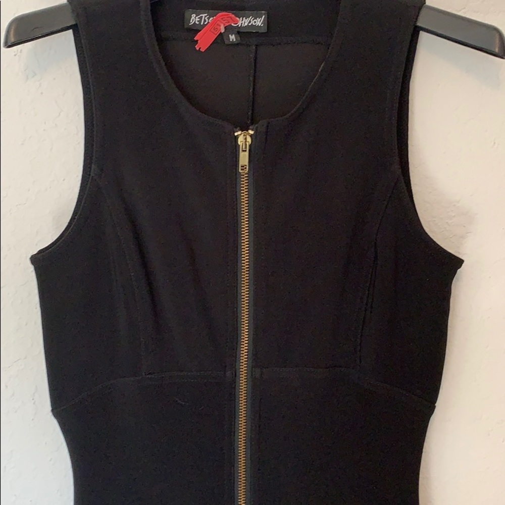 VINTAGE Betsey Johnson Ankle Length Scuba Dress